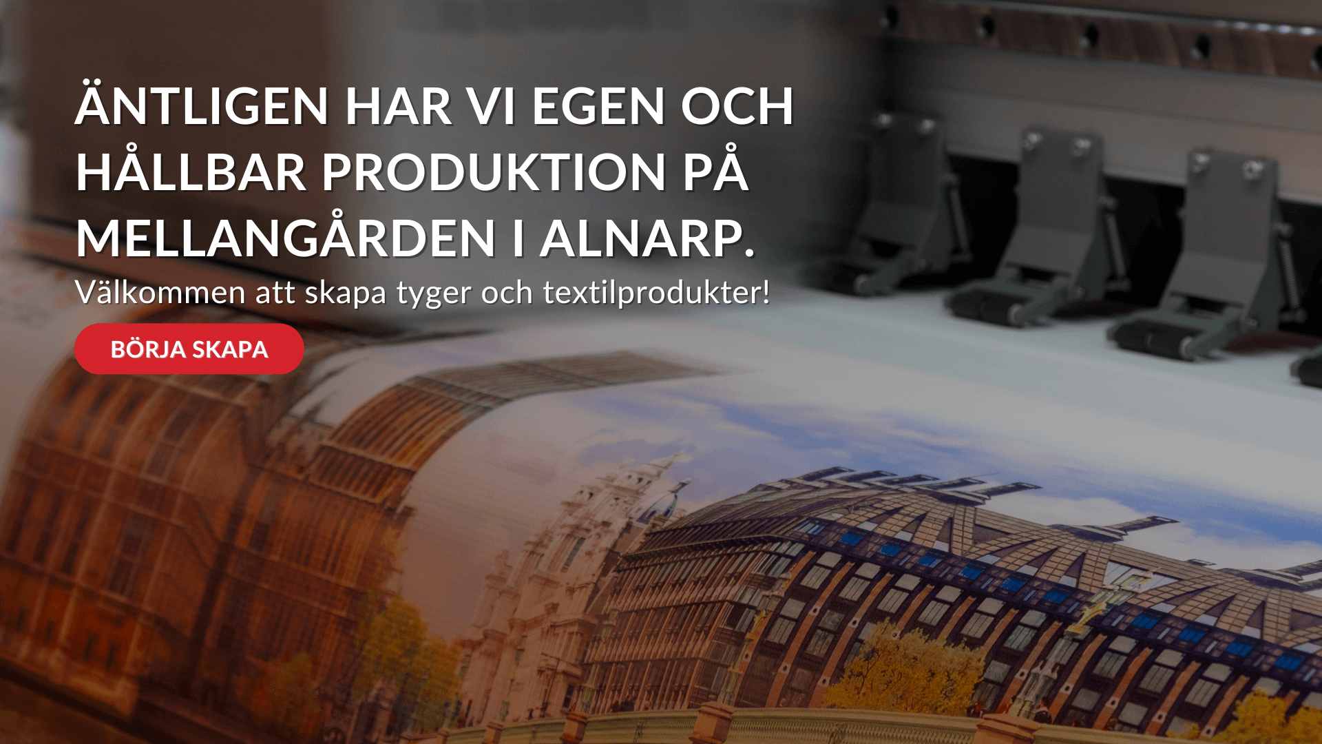 Äntligen har vi egen och hållbar produktion på Mellangården i Alnarp.